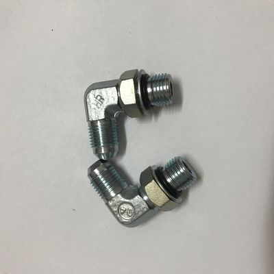 SAE O - Ring Male 90 Degree Hydraulic Fittings And Adapters
